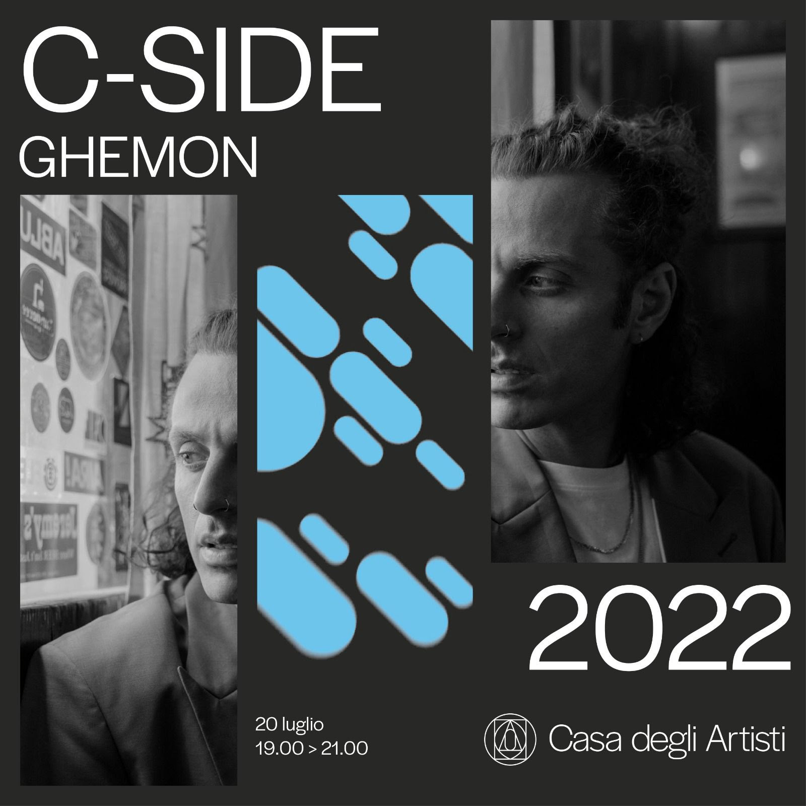 La C-side di Ghemon il 20 luglio presso la Casa degli artisti di Milano