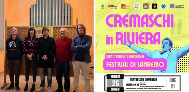 Cremaschi in Rivera, tutto pronto per la serata evento dedicata al Festival di Sanremo