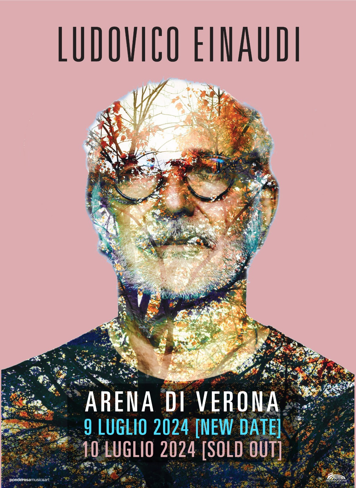 Ludovico Einaudi raddoppia all’Arena di Verona – sold out il 10 luglio, aggiunto nuovo concerto il 9 luglio