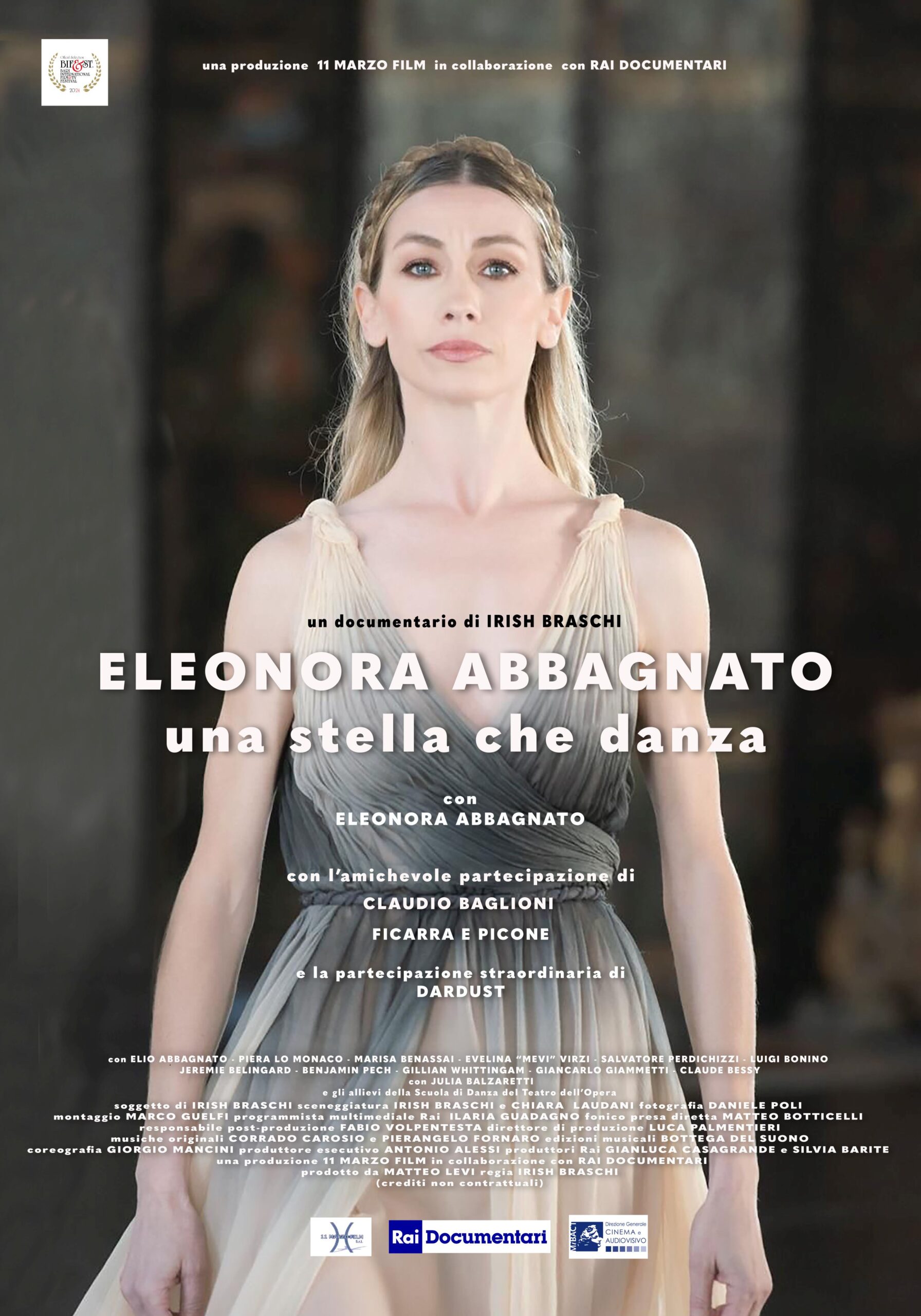 “Una stella che danza”, su Rai3 il docufilm su Eleonora Abbagnato