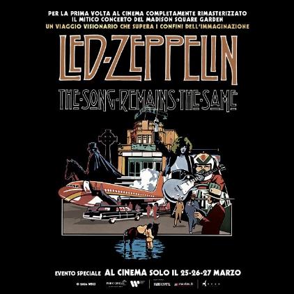 Per la prima volta al cinema The Song Remains the Same dei Led Zeppelin, l’elenco delle sale