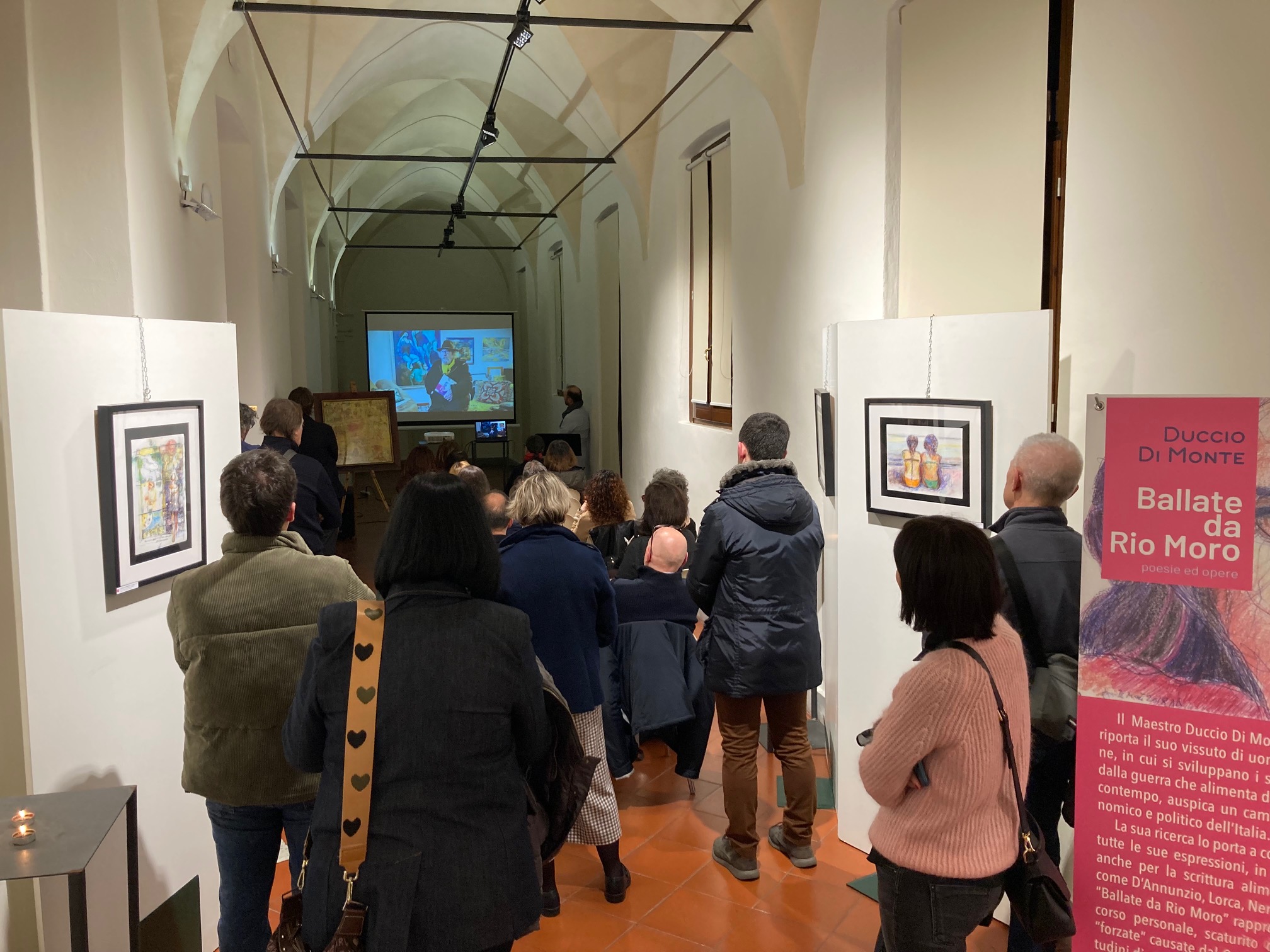San Domenico, inaugurata con successo la mostra “Ballate da Rio Moro” del Maestro Duccio Di Monte