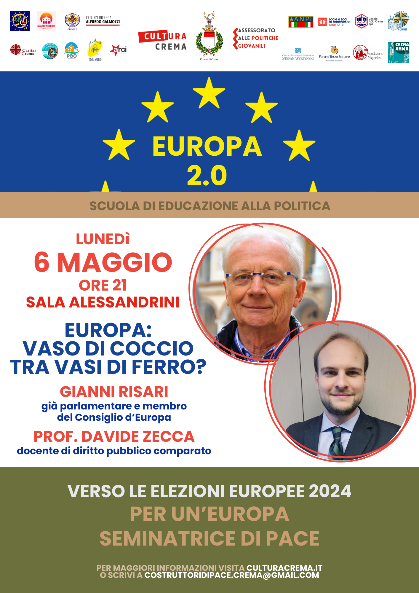 Verso le Elezioni Europee 2024, “Europa: Vaso di Coccio tra Vasi di Ferro?”