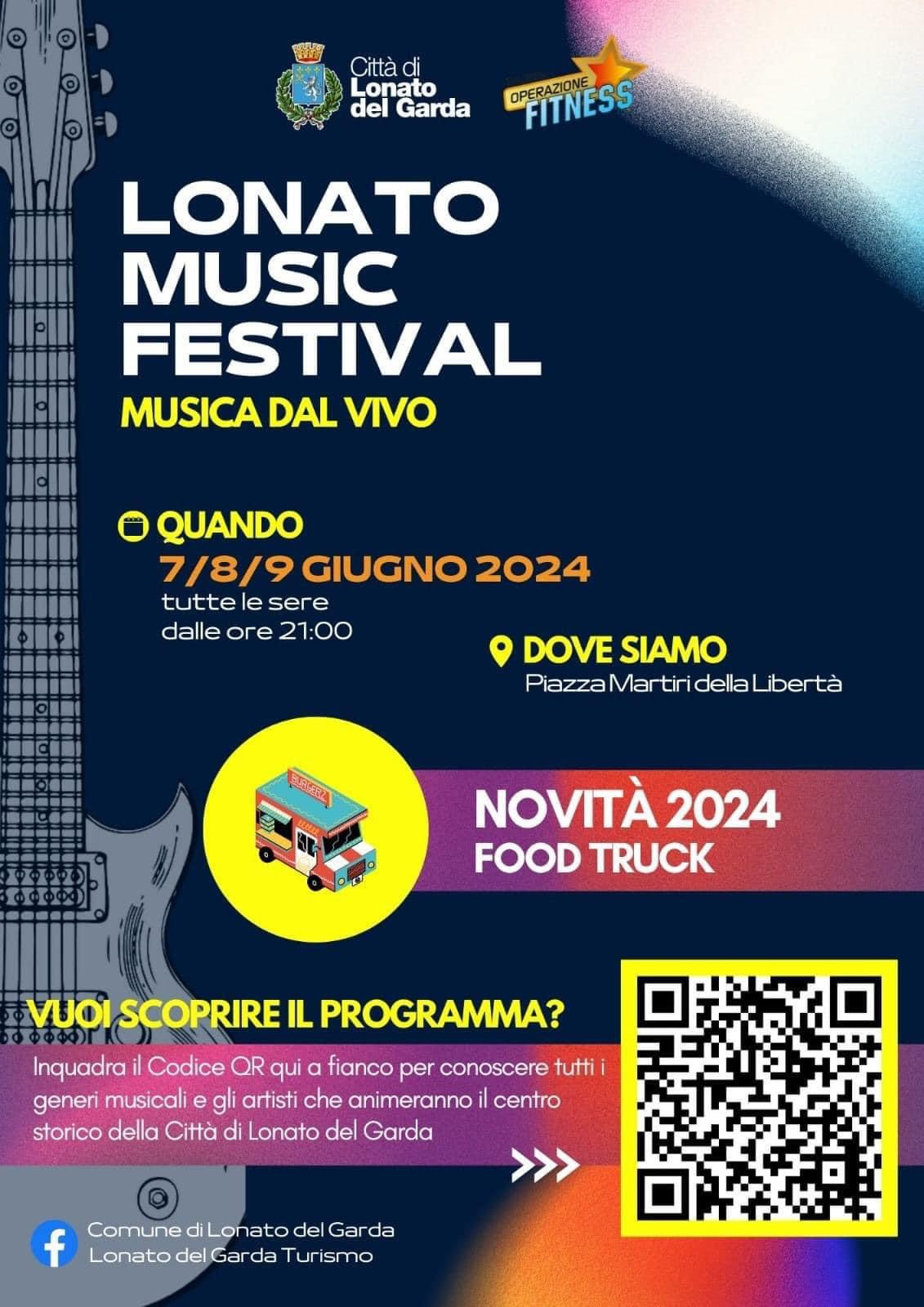 In arrivo “Lonato Music Festival”, dal 7 al 9 giugno nel centro storico della città