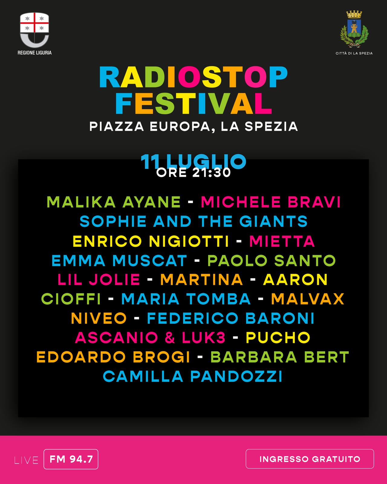 Torna Radiostop festival, l’evento musicale più atteso dell’estate dagli appassionati di musica pop