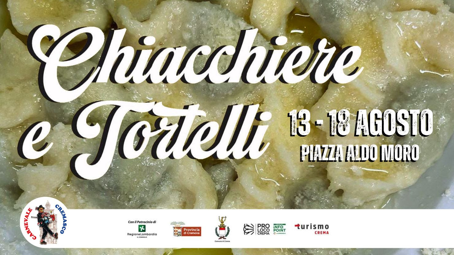 Torna da oggi Chiacchiere e Tortelli, 6 giorni con il piatto del Granducato e… tanti altro