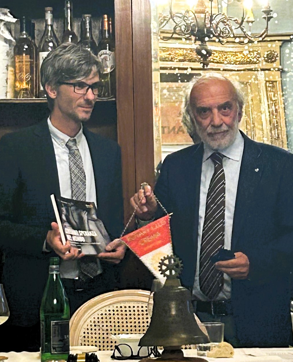 I primi  70 anni, passato, presente e futuro della televisione italiana, Paolo Carelli ospite del Rotary