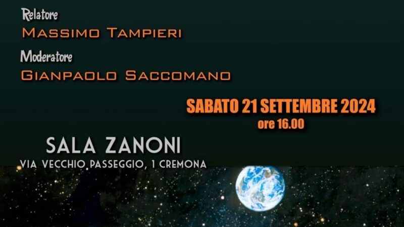 L’Uomo dei Misteri Gianpaolo Saccomano e il Gruppo Ufo Cremona alle prese con Enigmi Lunari