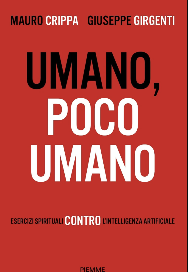 Umano, poco umano di Giuseppe Girgenti il 16 settembre al Caffè Filosofico